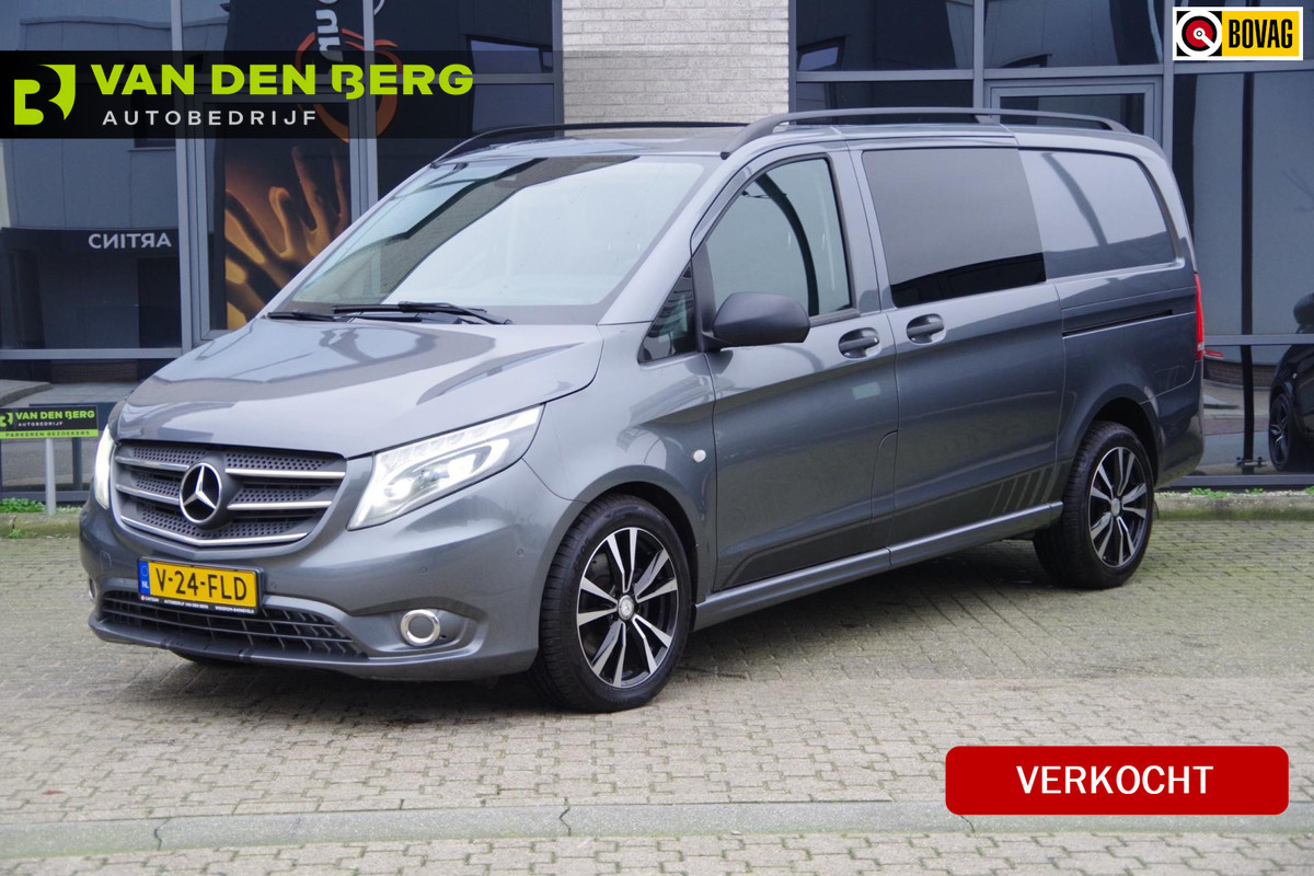 Mercedes-Benz Vito 119 CDI L2, AUT. 2X SCHUIFDEUR, LED, CAMERA, NAVI, CRUISE, AIRCO, PARKEERSENSOREN, APPLE CARPLAY