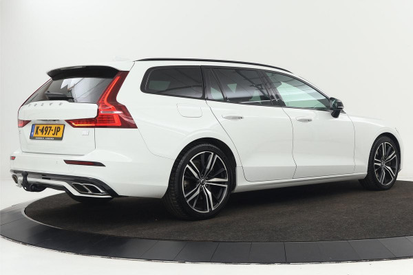 Volvo V60 2.0 T6 Recharge AWD R-Design | Trekhaak | Stoel & stuurverwarming | Adaptive cruise | Carplay | Camera | Keyless | Navigatie | Full LED | Dodehoek detectie | Half leder