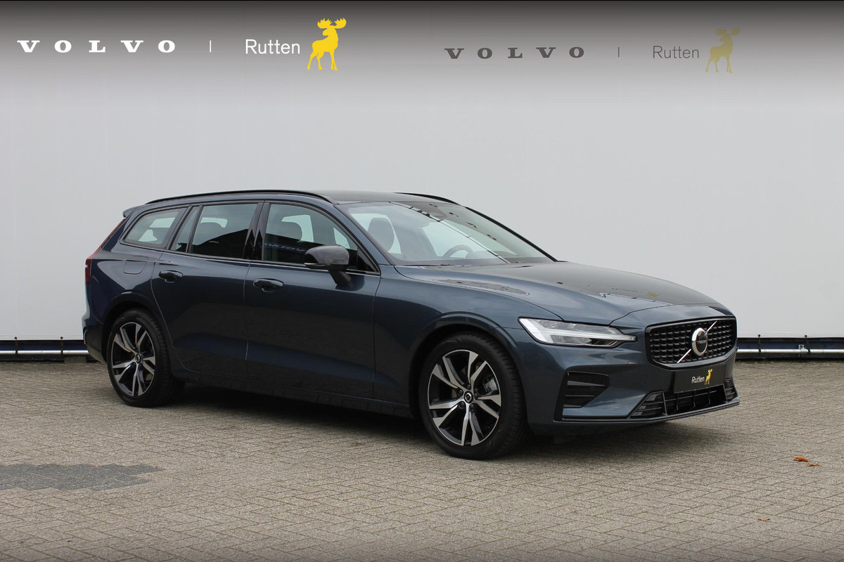 Volvo V60 B4 211pk automaat Plus Dark Volvo V60 B4 197pk automaat Plus Dark / Dode hoekherkenning (BLIS) / Adaptive cruise control / Google infotainment incl navigatie / Semi elektrische wegklapbare trekhaak /