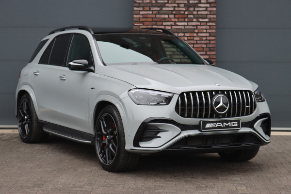 Mercedes-Benz GLE AMG 53 Hybrid Premium+ 4MATIC+ Aut9 | Luchtvering | Distronic Pro | Memory | Trekhaak | Stoelventilatie | HUD | Verwarmd Stuurwiel | Burmester | Soft-Close | Exclusief Leder | Vlakkenverwarming |