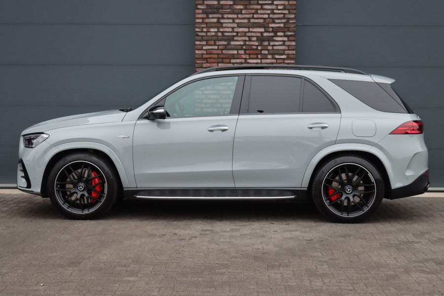 Mercedes-Benz GLE AMG 53 Hybrid Premium+ 4MATIC+ Aut9 | Luchtvering | Distronic Pro | Memory | Trekhaak | Stoelventilatie | HUD | Verwarmd Stuurwiel | Burmester | Soft-Close | Exclusief Leder | Vlakkenverwarming |