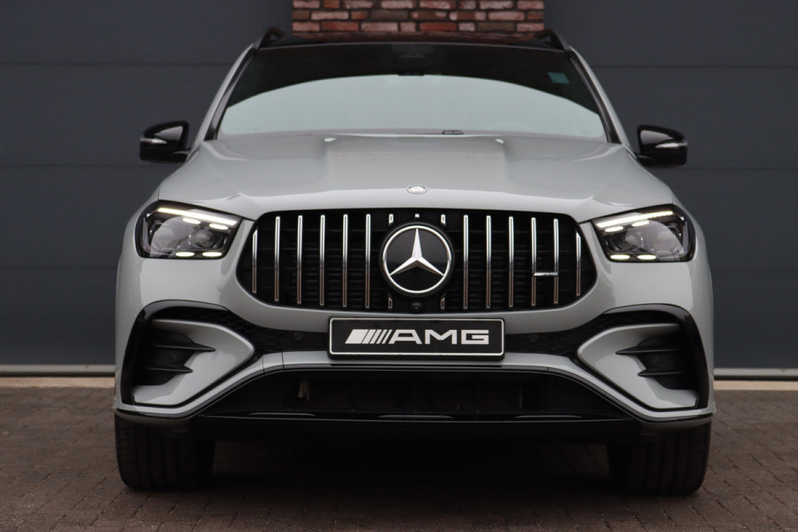 Mercedes-Benz GLE AMG 53 Hybrid Premium+ 4MATIC+ Aut9 | Luchtvering | Distronic Pro | Memory | Trekhaak | Stoelventilatie | HUD | Verwarmd Stuurwiel | Burmester | Soft-Close | Exclusief Leder | Vlakkenverwarming |