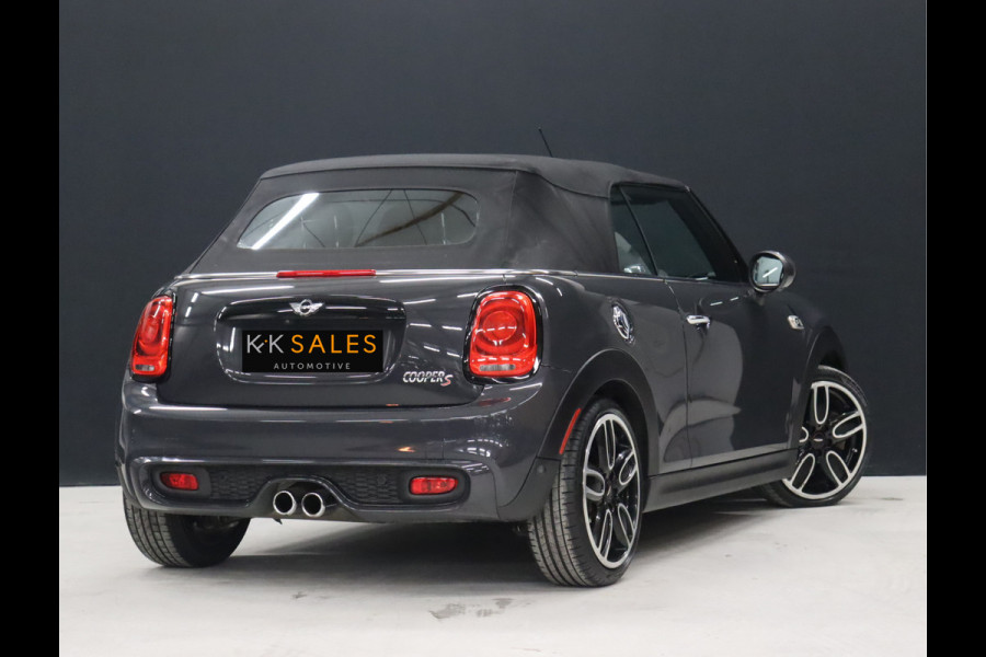 MINI Cabrio 2.0 Cooper S Chili [APPLE CARPLAY, CAMERA, LED VERLICHTING, VOL LEDER, CRUISE CONTROL, BLUETOOTH CONNECTIE, NIEUWSTAAT]