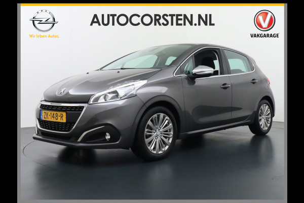 Peugeot 208 1.2 Apple Carplay Android Auto Navi Ecc Pdc Cruise control Dab+ Led Bluetooth Lmv 16" Regen-Lichtsensor Isofix Carkit PureTech Blue Allure Keurig onderhouden!