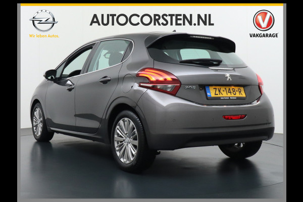 Peugeot 208 1.2 Apple Carplay Android Auto Navi Ecc Pdc Cruise control Dab+ Led Bluetooth Lmv 16" Regen-Lichtsensor Isofix Carkit PureTech Blue Allure Keurig onderhouden!