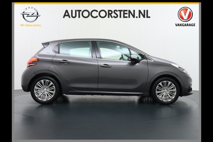 Peugeot 208 1.2 Apple Carplay Android Auto Navi Ecc Pdc Cruise control Dab+ Led Bluetooth Lmv 16" Regen-Lichtsensor Isofix Carkit PureTech Blue Allure Keurig onderhouden!