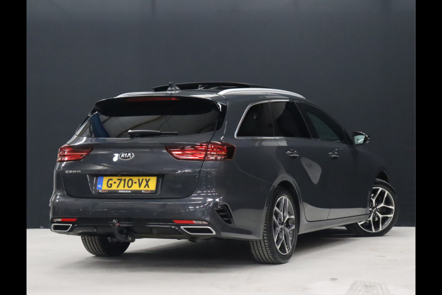 Kia Ceed Sportswagon 1.0 T-GDi GT-PlusLine [APPLE CARPLAY, TREKHAAK, SCHUIFDAK, CAMERA, JBL, STUURVERWARMING, STOELVERWARMING VOOR/ACHTER, ELEKTRISCHE STOELEN, HALF LEDER, CRUISE, NIEUWSTAAT]