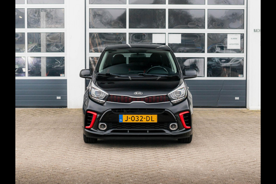 Kia Picanto 1.0 MPi GT-Line Edition l Navigatie l Lederlook interieur l GT-line l Lage km Stand l volledig onderhouden l