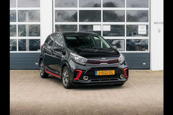 Kia Picanto 1.0 MPi GT-Line Edition l Navigatie l Lederlook interieur l GT-line l Lage km Stand l volledig onderhouden l