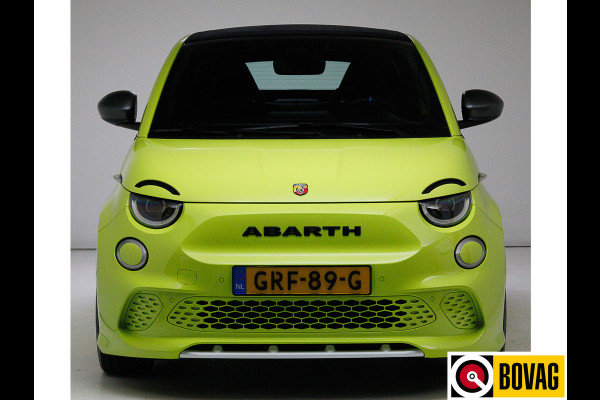 Abarth 500C Cabrio Scorpionissima 42 kWh 155 PK | JBL | Camera | Stoelverwarming PDC, 18" LMV, Navigatie. Sportstoelen