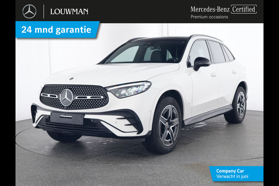 Mercedes-Benz GLC 300 e 4M AMG Plug-In Hybride | AMG Styling | Night Pakket | Trekhaak | Panorama Schuif-Kanteldak | 360°-Camera | Stuur en Stoelverwarming | Inclusief 24 maanden MB Certified garantie voor Europa.