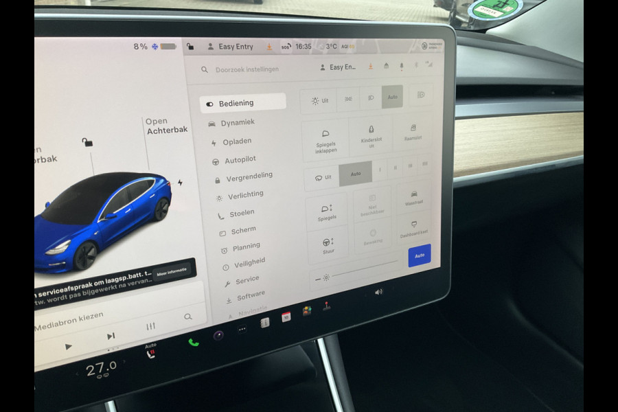 Tesla Model 3 Long Range AWD 75 kWh Elek-Klep Trekhaak Autopilot Pano Leder Nav/Cam!