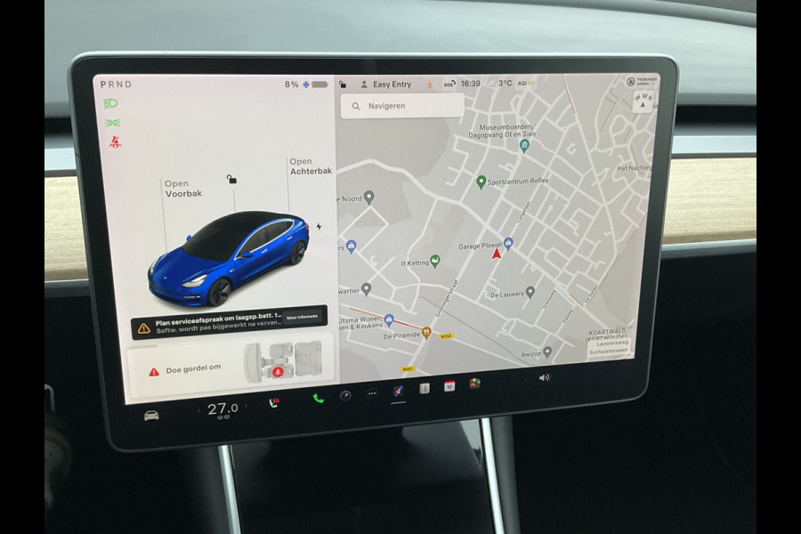 Tesla Model 3 Long Range AWD 75 kWh Elek-Klep Trekhaak Autopilot Pano Leder Nav/Cam!