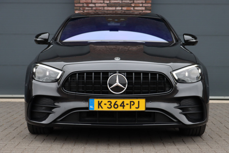 Mercedes-Benz E-Klasse 450 4MATIC Premium+ AMG Line Aut9 | Luchtvering | Distronic+ | Burmester | Soft-Close | Memory | Trekhaak | HUD | Augmented Reality | Panoramadak | Keyless Go |