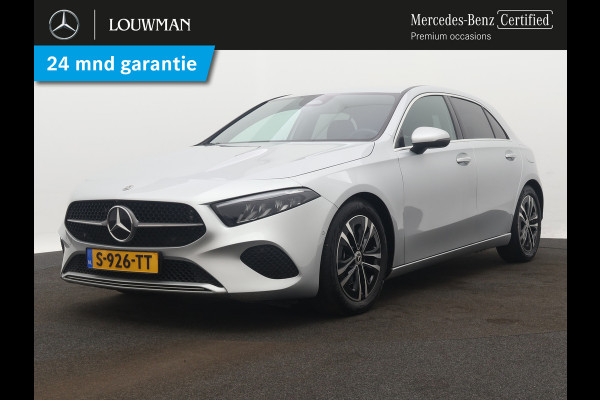 Mercedes-Benz A-Klasse 180 Business Line | Achteruitrijcamera | Navigatie | Lederen bekleding | Dodehoek Ass. | Stoelverwarming | Inclusief 24 maanden MB Certified garantie voor Europa.