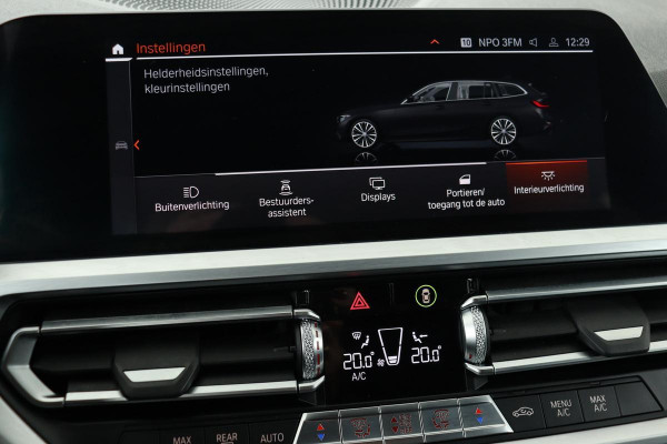 BMW 3-serie 320i Executive Edition | Sport Line | Half leder | Carplay | Full LED | Sportstoelen | Navigatie | Sfeerverlichting | Live Cockpit | Climate control | PDC | Cruise control