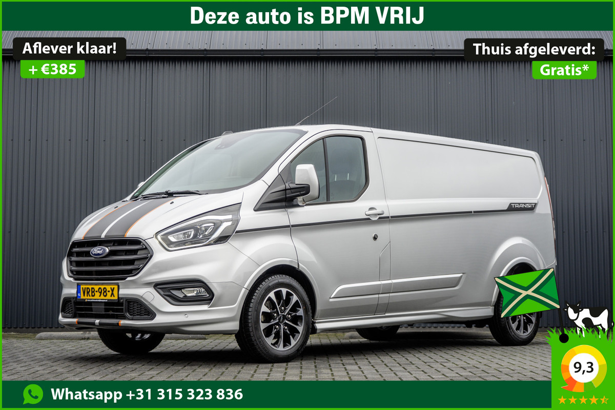 Ford Transit Custom Sport 2.0 TDCI L2H1 | Automaat | 185 PK | Euro 6 | Adaptive Cruise | Airco | PDC | LED