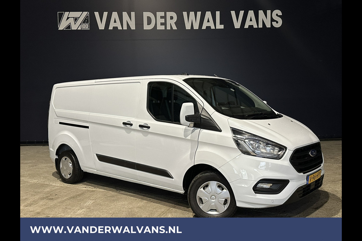 Ford Transit Custom 2.0 TDCI L2H1 Euro6 ** Airco | Camera | Apple Carplay | LED | Cruisecontrol Android Auto, Verwarmde voorruit, Parkeersensoren, Bijrijdersbank, 2800kg trekvermogen