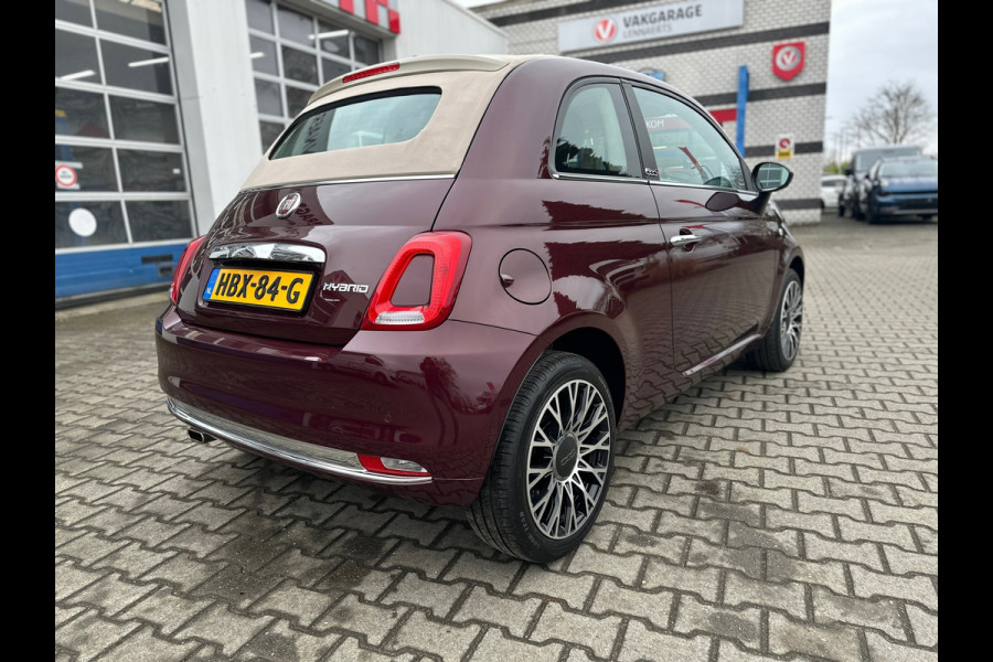 Fiat 500C 1.0 Hybrid Dolcevita (BOVAG/RIJKLAARPIJS)