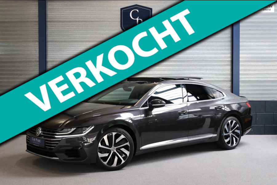 Volkswagen Arteon 2.0 TSI R-line LED/VIRTUAL/PANO/LEER+S.VERWARMING+MEMORY+MASSAGE/KEYLESS/20"/360/LINE/ACC/ECC/12 MDN GARANTIE!