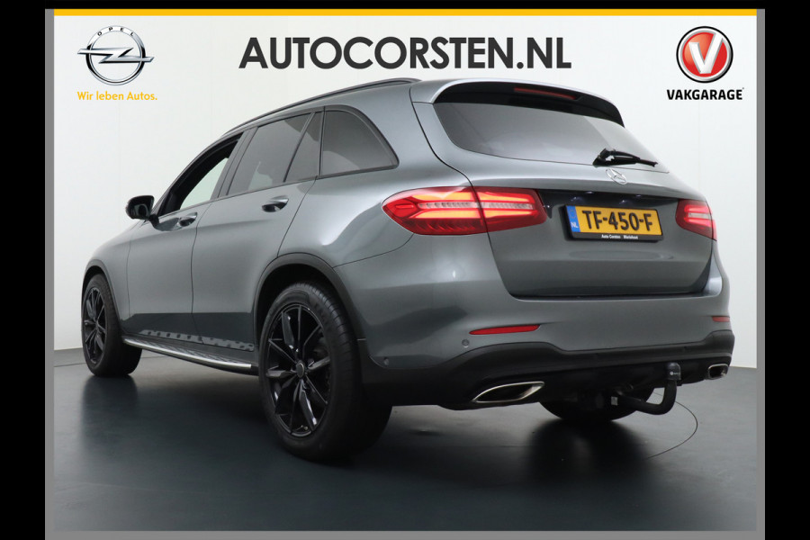 Mercedes-Benz GLC 250 AMG 4MATIC Night Pakket Premium Plus Trekhaak Panormadak Leder+Elektr.Verst+Geheugen+Verwarmd 360° Camera Navi Ecc Agility C Cruise Control Lmv 20" Elec.Achterklep Intellig licht syst. Dab Keyless DodehoekAssistent 2.400KG Trekgewicht Zeer Compleet 4-Wielaandrijving 2.400kg Trekvermogen! Orig. NLse auto