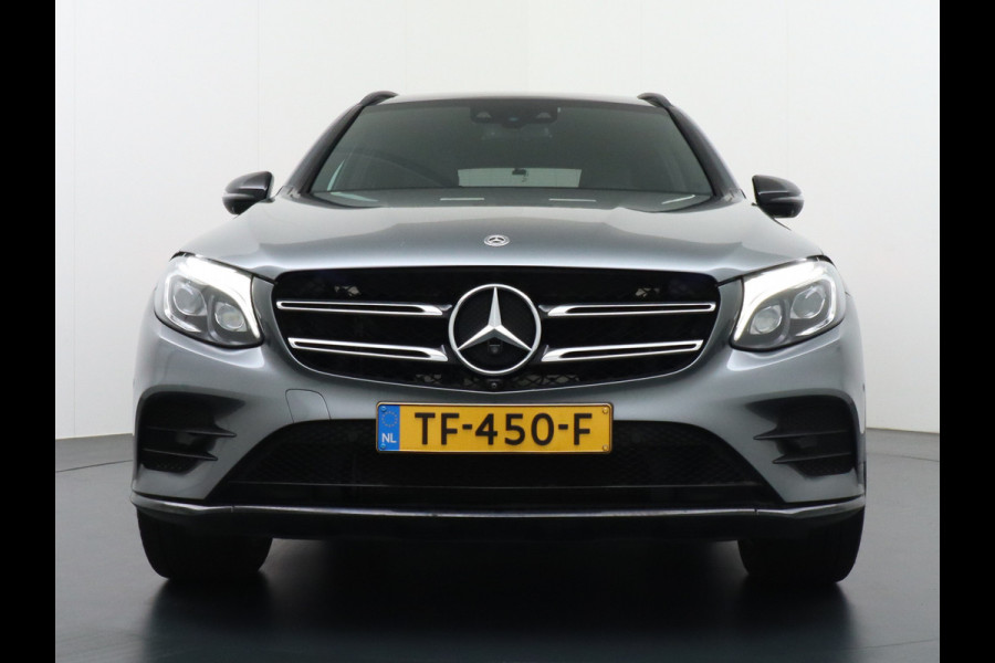 Mercedes-Benz GLC 250 AMG 4MATIC Night Pakket Premium Plus Trekhaak Panormadak Leder+Elektr.Verst+Geheugen+Verwarmd 360° Camera Navi Ecc Agility C Cruise Control Lmv 20" Elec.Achterklep Intellig licht syst. Dab Keyless DodehoekAssistent 2.400KG Trekgewicht Zeer Compleet 4-Wielaandrijving 2.400kg Trekvermogen! Orig. NLse auto