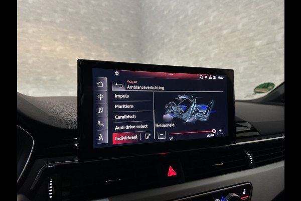 Audi A5 Sportback 40 TFSI S-Line | B&O Sound | LED-Matrix | Sfeerverlichting | Virtual-Cockpit | Leder | Keyless-Entry | 20'' | Climate Control | Carplay | Sportstuur | Draadloos Laden | Stoelverwarming | Camera | Rijklaar incl. BOVAG garantie |