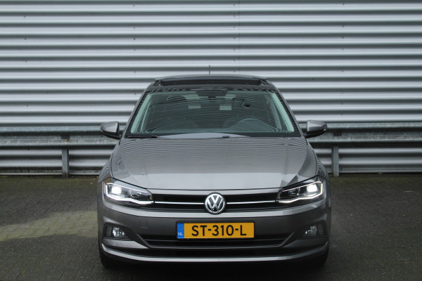 Volkswagen Polo 1.0 TSI 96pk Comfortline Panoramadak NL-Auto NAP Airco Cruise  Carplay Camera Zwarte 15"LMV