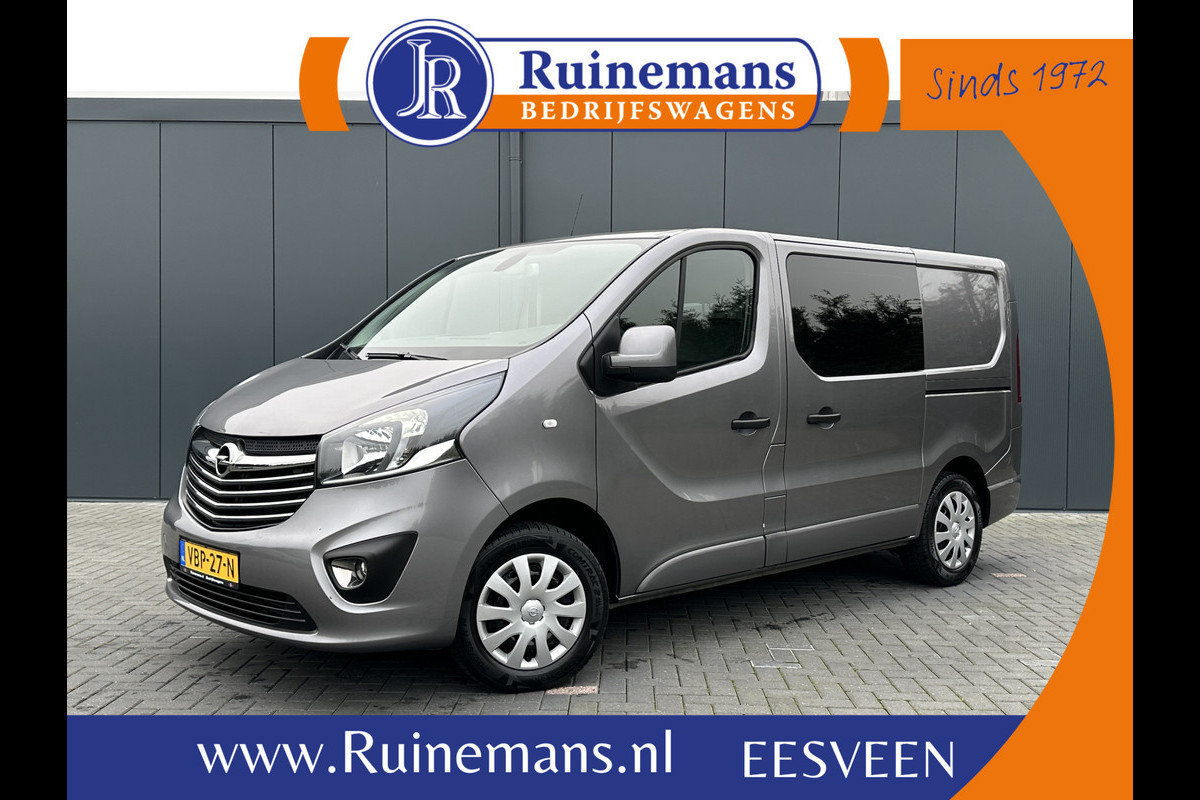 Opel Vivaro 1.6 CDTI 122 PK SPORT / L1H1 / Edition / 2x SCHUIFDEUR / CAMERA / AIRCO / CRUISE / 3-ZITS / ACHTERKLEP