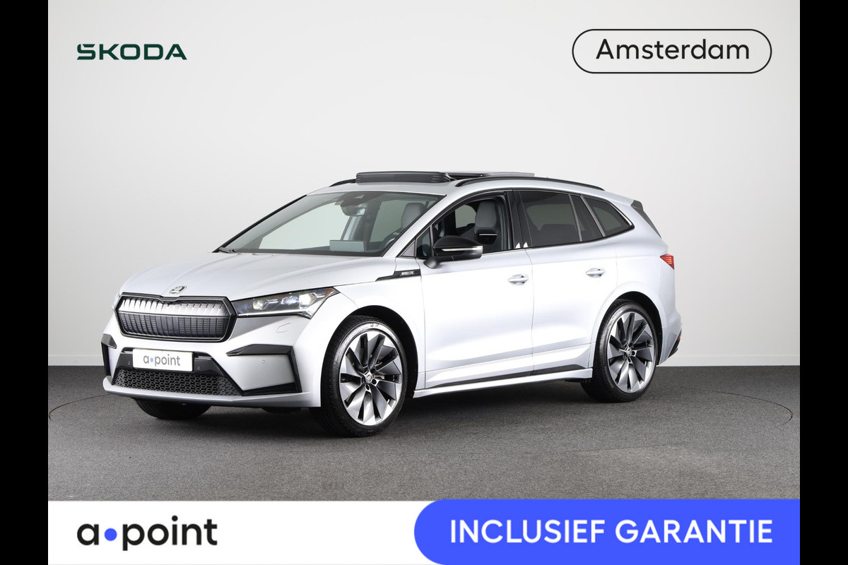 Škoda ENYAQ iV 85 Sportline 286 pk SUV | Panoramadak | Blind Spot | Adaptive Cruise Control | Sportstoelen met elektrische verstellingen