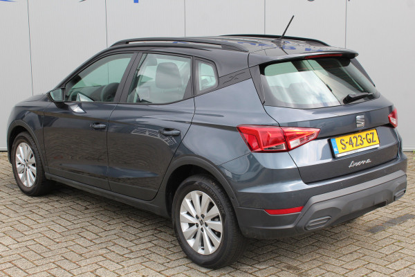 Seat Arona 1.0-110pk TSI Style AUTOMAAT ! Gun u het comfort en gemak van een automaat ! Airco, Navigatie, Camera, Cruise control, LM velgen, Metallic lak Telefoonvoorb., LED verlichting, Stoelverwarming, Parkeersensoren, All Season banden rondom etc.