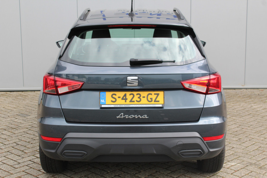 Seat Arona 1.0-110pk TSI Style AUTOMAAT ! Gun u het comfort en gemak van een automaat ! Airco, Navigatie, Camera, Cruise control, LM velgen, Metallic lak Telefoonvoorb., LED verlichting, Stoelverwarming, Parkeersensoren, All Season banden rondom etc.