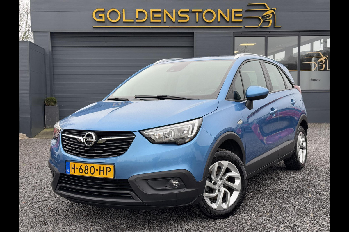 Opel Crossland X 1.2 Turbo Edition 1e Eigenaar,Apple Carplay,Airco,Cruise,Weinig KM,6 Bak,Dealer Onderhouden,110pk,N.A.P,APK tot 02-2026