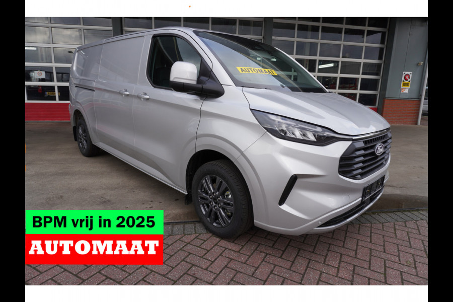 Ford Transit Custom 320L 2.0 TDCI 170PK L2H1 Limited Automaat Nr. V086 | Schuifdeur links en rechts | Airco | adap.Cruise | Navi | Camera