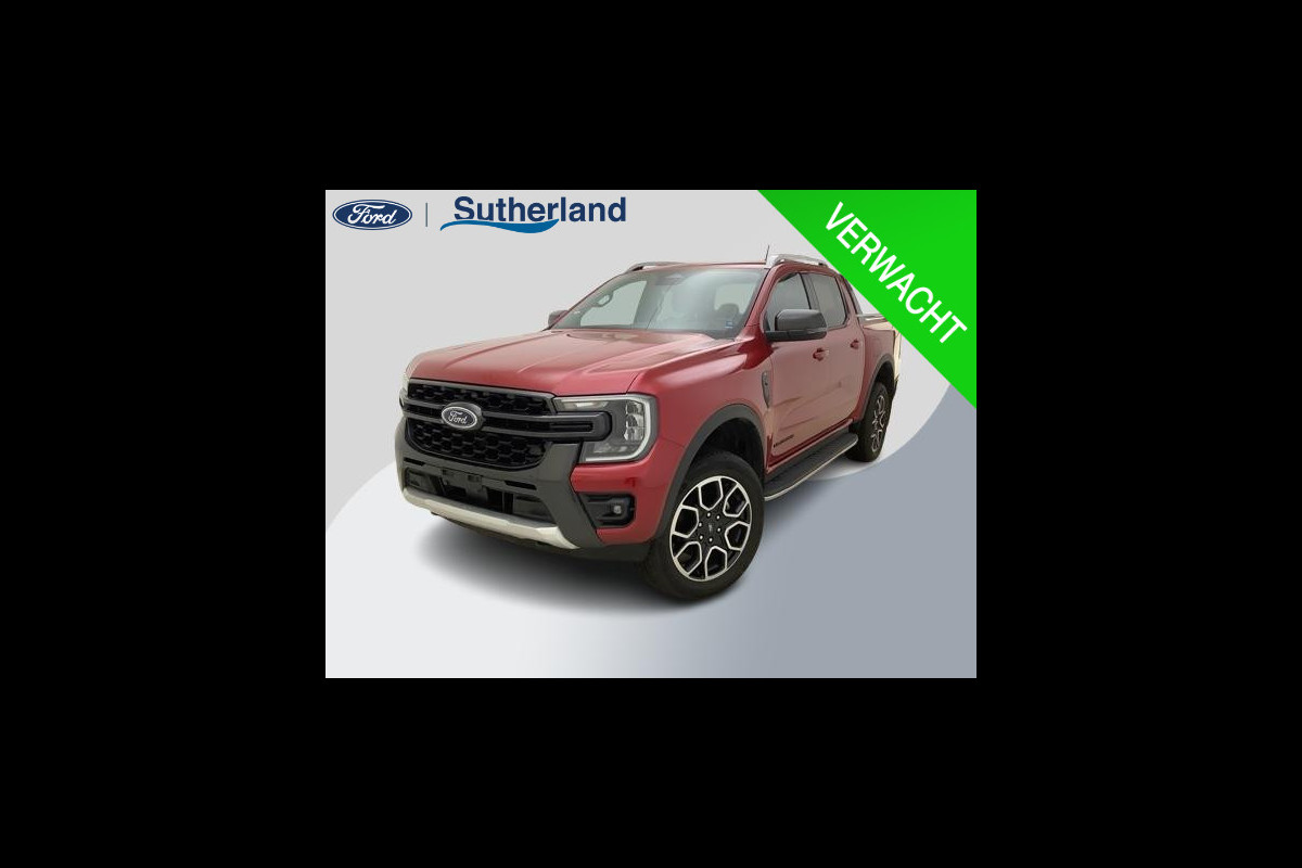 Ford Ranger 3.0 V6 Wildtrak Double Cab EcoBlue 241pk!! | 2-zits|  BPM vrij | Rollertop | Trekhaak | Technology Pack | Uniek in Nederland | Verlengde fabrieksgarantie tot 03-2028