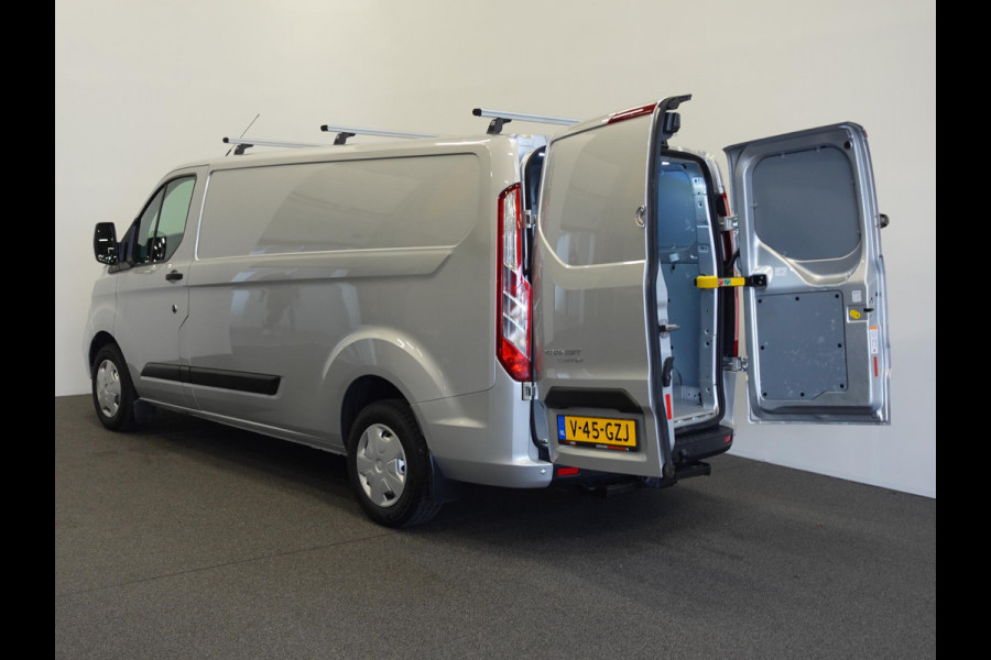 Ford Transit Custom 131pk L2H1 Trend Trekhaak Airco Cruise control Parkeersensoren Dakdragers 3-Zits Euro6