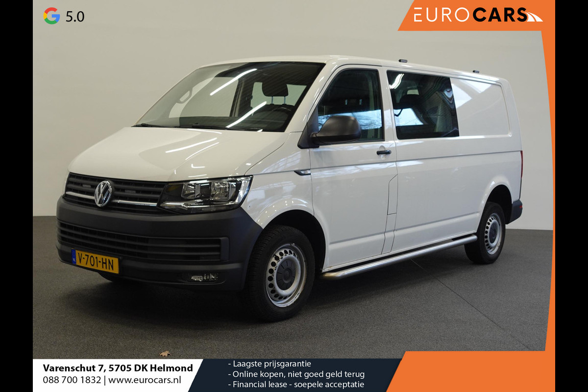 Volkswagen Transporter L2 Dubbele cabine Automaat 150PK Navi Trekhaak Cruisecontrol Airco #