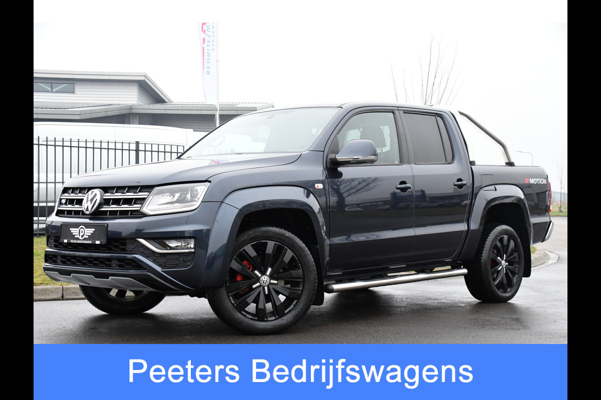 Volkswagen Amarok V6 3.0 TDI 4Motion Plus Cab Highline Camera, Cruise, LED, 259PK, Automaat, 3300KG Trekhaak, multimedia, Leder, BOM VOL!