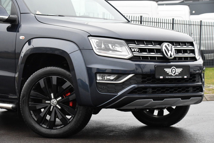 Volkswagen Amarok V6 3.0 TDI 4Motion Plus Cab Highline Camera, Cruise, LED, 259PK, Automaat, 3300KG Trekhaak, multimedia, Leder, BOM VOL!