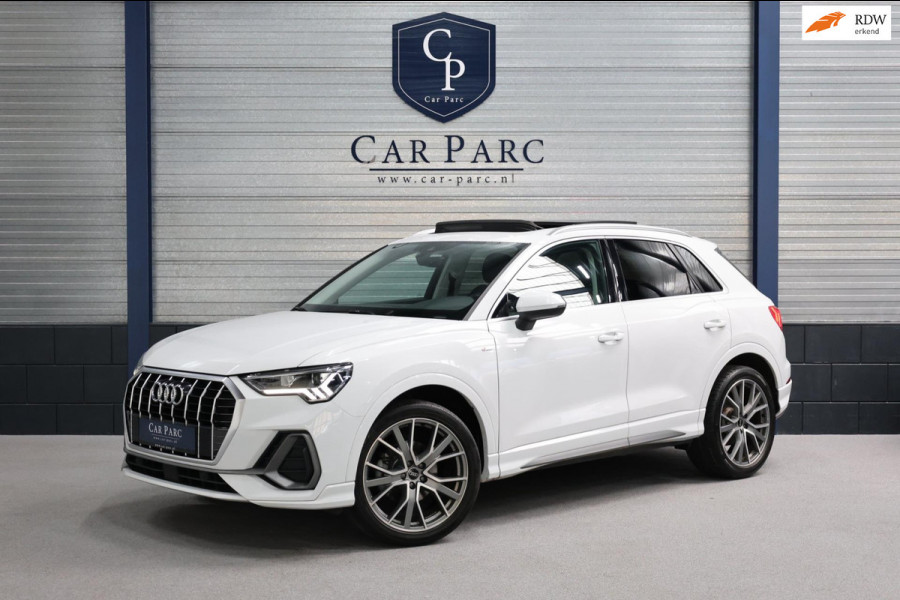 Audi Q3 35 TFSI S-Line LED/VIRTUAL/PANO/HALF LEDER+S.VERWARMING/20" LMV/CAM/LINE/ACC/ECC/12 MDN GARANTIE!