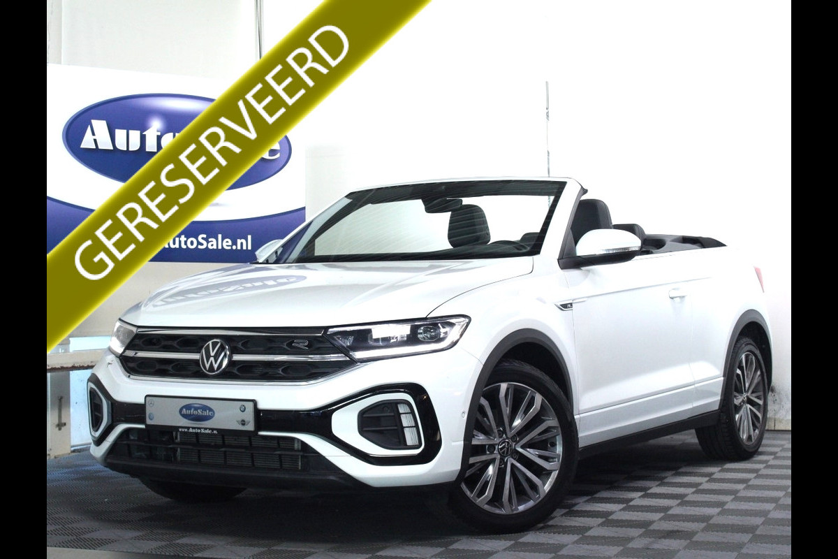 Volkswagen T-Roc Cabrio 1.5 TSI R-Line DSG VIRTUAL CARPLAY ACC STUUR/STOELVW '22