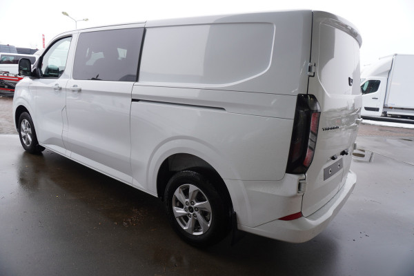 Ford Transit Custom 320L 2.0 TDCI 170PK L2H1 Limited DubbelCabine Automaat Nr. V093 | Schuifdeur links en rechts | Airco | Adap.Cruise | Navi | 360 Camera