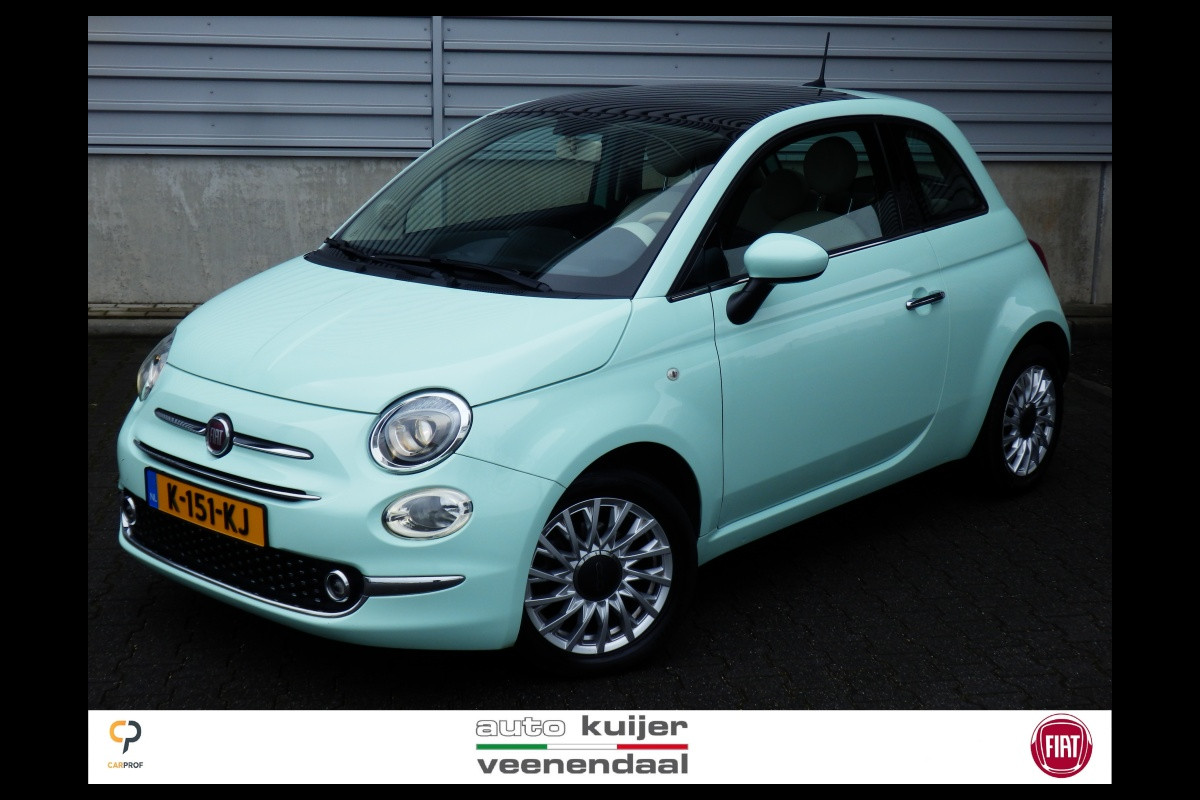 Fiat 500 1.2 Lounge 4 cil. | Panoramadak | Park. sens. achter |