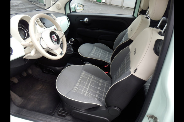 Fiat 500 1.2 Lounge 4 cil. | Panoramadak | Park. sens. achter |