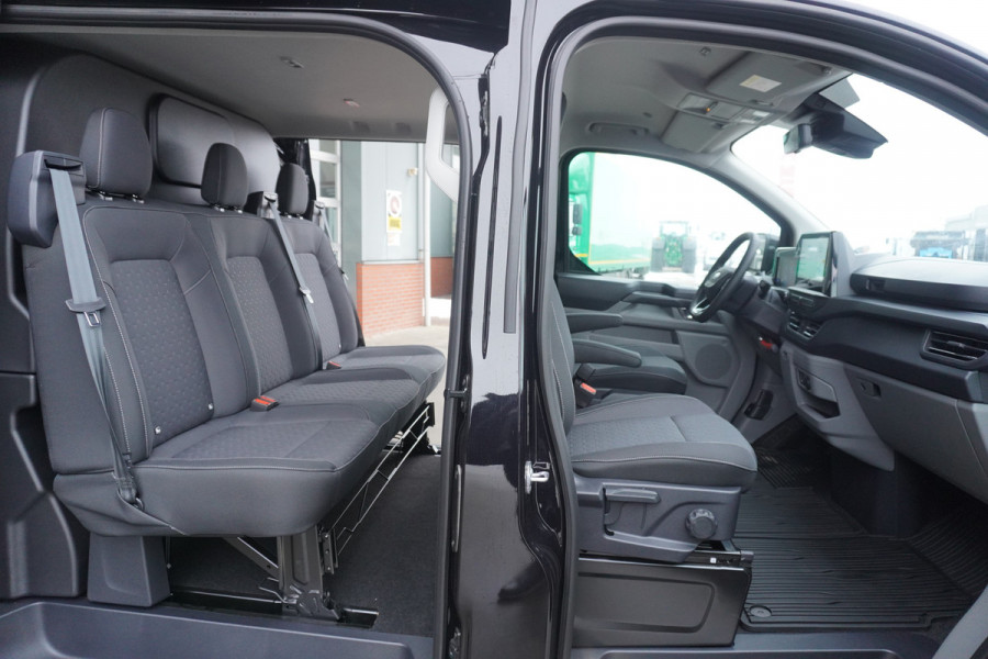 Ford Transit Custom 320L 2.0 TDCI 170PK L2H1 Limited DubbelCabine Automaat Nr. V094 | Elektrische Schuifdeur L+R | Airco | Adap.Cruise | Navi | 360 Camera