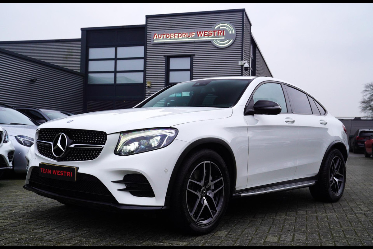 Mercedes-Benz GLC Coupé 250 4MATIC AMG Sport Edition | Schuifkanteldak | Xenon / LED | Luxe leder | Luchtvering | 360 cam |