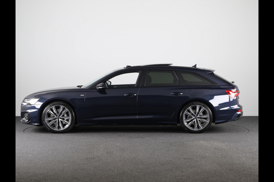 Audi A6 Avant 50 TFSI e quattro S edition 299pk Plug in Hybrid | Panoramadak | 20 inch Lichtmetalen velgen | Parkeercamera | B&O Premium Sound