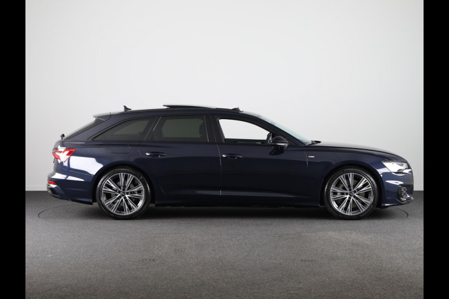 Audi A6 Avant 50 TFSI e quattro S edition 299pk Plug in Hybrid | Panoramadak | 20 inch Lichtmetalen velgen | Parkeercamera | B&O Premium Sound