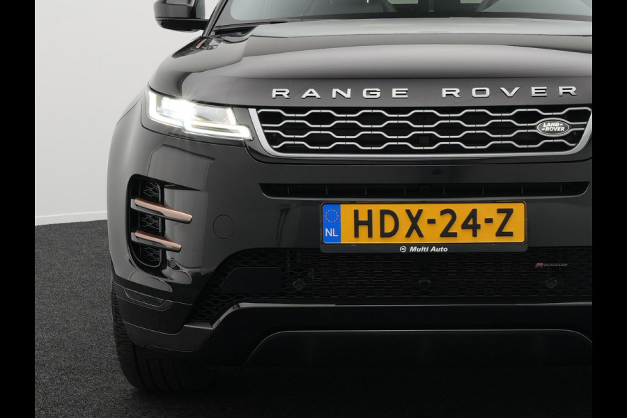 Land Rover Range Rover Evoque P300e AWD R-Dynamic Plug In Hybrid PHEV | Panodak | Adaptive Cruise | Meridian Sound | Lederen Sportstoelen Memory | 20"L.M  | Apple Carplay | Stuurverwarming |