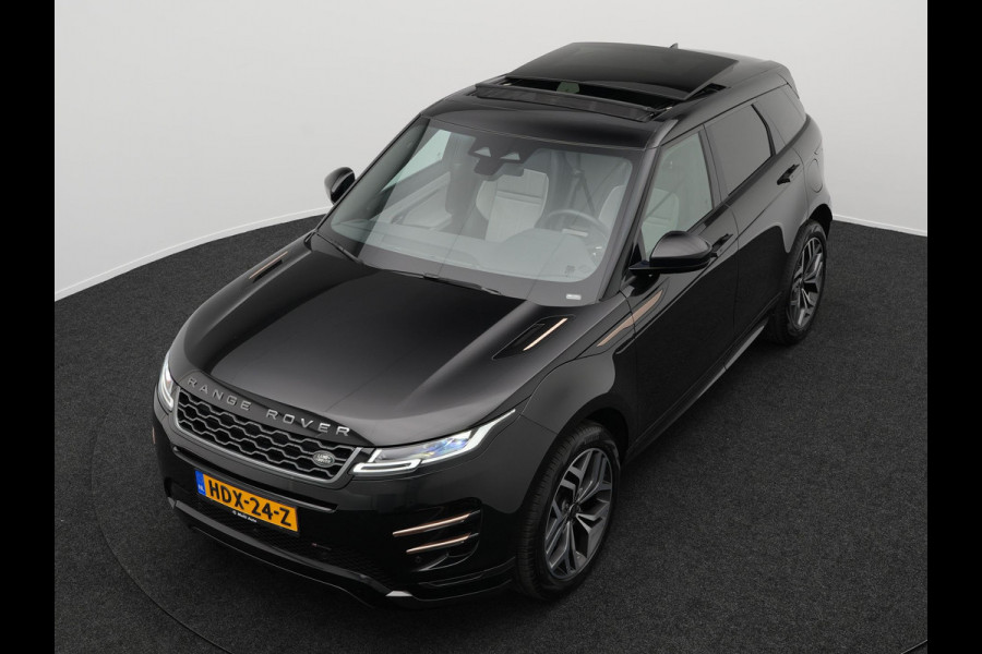 Land Rover Range Rover Evoque P300e AWD R-Dynamic Plug In Hybrid PHEV | Panodak | Adaptive Cruise | Meridian Sound | Lederen Sportstoelen Memory | 20"L.M  | Apple Carplay | Stuurverwarming |